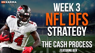 NFL DFS Picks for Week 3  First Look NFL DFS Lineup [upl. by Yhprum108]