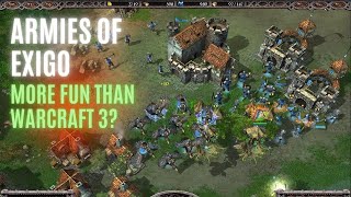 Armies of Exigo a Fantasy RTS Similar to Warcraft 3 [upl. by Nilyram234]