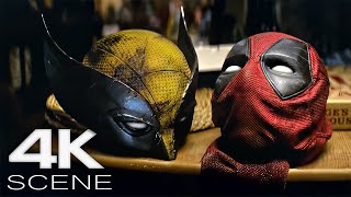 DEADPOOL 3  Post Credit Scene 2024 Deadpool amp Wolverine Movie Clip 4K UHD [upl. by Nahaj589]