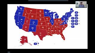 2024ElectionCurrent EC Tally Kamala Harris to get 276 EC votes ampTrump to get 262 EC Votes [upl. by Hadrian]