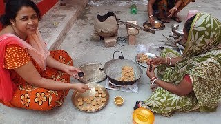 গ্রামের বাড়িতে বানানো দুধের সন্দেশ  Sondesh Recipe  Bengali Sweets Recipe  Village Food [upl. by Names]