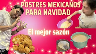 POSTRES MEXICANOS PARA NAVIDAD Lleno de ALEGRÍA Y ESPIRITU NAVIDEÑO les dejamos ESTAS RECETAS [upl. by Hare]