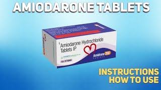 Amiodarone tablets Cordarone how to use Uses Dosage Side Effects Contraindications [upl. by Nerro622]