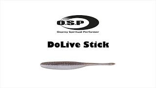 OSP DoLive Stick  unique soft bait for twitching Underwater Lure Showcase [upl. by Rhine112]