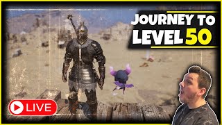 🔴Throne And Liberty  Journey To Level 50 While Learning Greatsword amp Daggers [upl. by Thessa707]