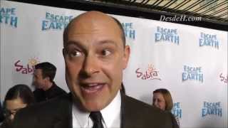 Rob Corddry quotI will show my Boobsquot Escape From Planet Earth Premiere [upl. by Jarv]