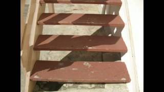 4 x 12 Stair Treads Work Great On Open Stairs With Brackets [upl. by Tiffanie881]