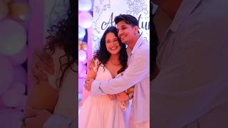 Yuvika Chaudhary amp prince Narula dreamy baby shower ♥️✨️ princenarula yuvikachaudhary [upl. by Annaig]