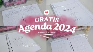 Agenda 2024 GRATIS para descargar e imprimir  Planner Digital  agenda2024 agenda 2024 [upl. by Romaine556]