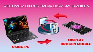 How to Recover Datas From Display Broken Mobile Phones in Tamil [upl. by Dearman]