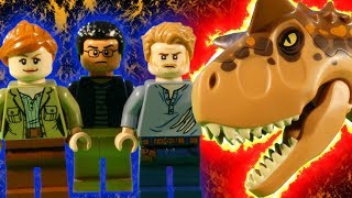 LEGO JURASSIC WORLD FALLEN KINGDOM  CARNOTAURUS GYROSPHERE ESCAPE [upl. by Neerehs]