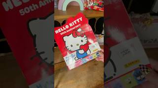 Part 6  sticker album update ❤️💙💛hellokitty stickerbook sanriocharacters [upl. by Nylecoj]