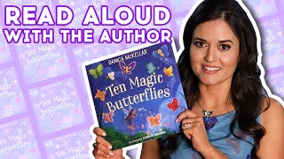 Ten Magic Butterflies  Read Aloud Picture Book  Brightly Storytime [upl. by Richart]