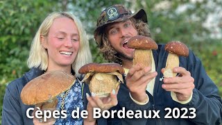 10kg de Cèpes de Bordeaux avec ma Soeur [upl. by Sidran]