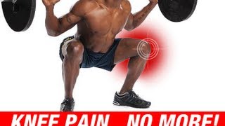 How to Squat with Knee Pain  SQUAT FIX Knee Pain No More [upl. by Ajtak]