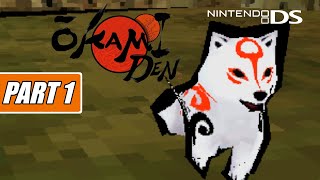 Okamiden Gameplay Nintendo DS Part 1 [upl. by Lenod809]