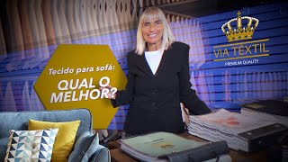 TECIDO PARA SOFÁ QUAL O MELHOR [upl. by Oberon]