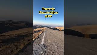 Karavanla Nemrut dağı vanlife karavan nemrutdağı [upl. by Linkoski96]