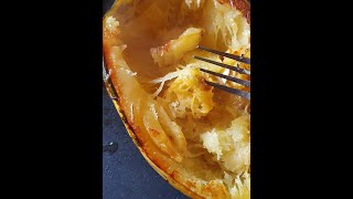 Comment cuire courge spaghetti [upl. by Barhos173]