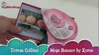 Xyron Teresa Collins Mega Runner Demo [upl. by Jennifer17]