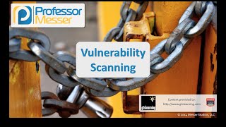 Vulnerability Scanning  CompTIA Security SY0401 38 [upl. by Asuncion]