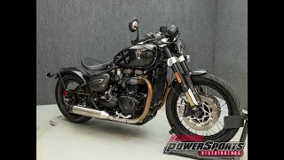 2020 TRIUMPH BONNEVILLE BOBBER TFC  National Powersports Distributors [upl. by Lupe388]