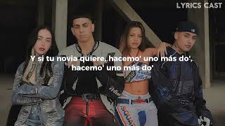 Mesita Nicki Nicole Emilia Tiago PZK  Una Foto Remix Letra [upl. by Atahs]