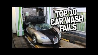 Top 10 Car Wash Fails [upl. by Balfour]