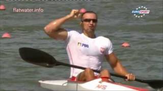 Marek Twardowski K1 500m men Szeged 2011 Flatwater Kayak World Championship [upl. by Glendon]