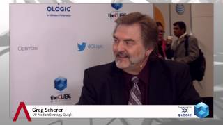 Greg Scherer  Oracle OpenWorld 2014  theCUBE Studio QLogic [upl. by Curren]