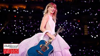 Taylor Swift The Eras Tour Concert Film Coming to Streaming With Three Bonus Songs  THR News [upl. by Einafets]