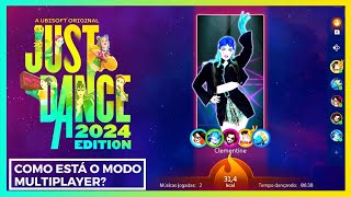 COMO ESTÁ O MODO MULTIPLAYER DO JUST DANCE 2024 [upl. by Resa]