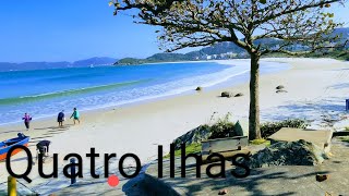 Bombinhas SC Vem Comigo até a praia Quatro Ilhas [upl. by Matthaus]