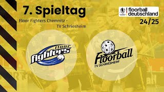 Floor Fighters Chemnitz vs TV Schriesheim  7 Spieltag  1 FloorballBL Herren 2425 [upl. by Vassell]