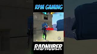 RADNUBER ONTAP 1BULITE ENEMY DOWN 👎 RPM GAMING freefire freefiremax freefireshorts 1million1 [upl. by Teyugn]