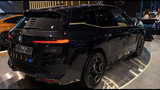 NEW 2024 BMW iX M60 Black Edition  610 hp electric SUV in detail 4k [upl. by Aerdnaxela]