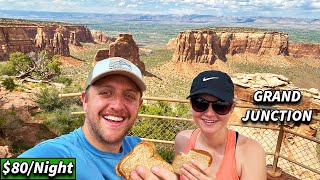 Cheapster Travels GRAND JUNCTION COLORADO Colorado National Monument KOA [upl. by Aramaj]