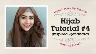 Hijab Tutorial  Natasha Farani Inspired jenahara 4 ​​​ How to Beauty [upl. by Rothenberg]