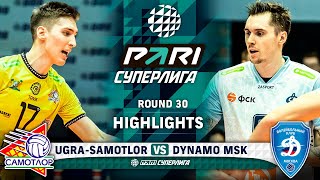 UgraSamotlor vs Dynamo MSK  HIGHLIGHTS  Round 30  Pari SuperLeague 2024 [upl. by Candie]