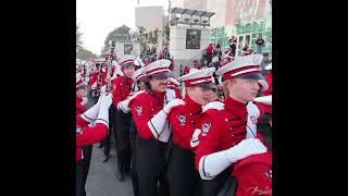 NC State Marching Band  Trumpets amp Saxes having fun before Football Game 10122024 [upl. by Caitrin]