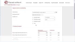 Btwaangifte versturen met Fiscaalonlinenl [upl. by Auqinahs]