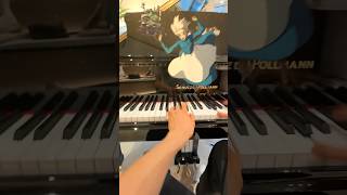 Howls Moving Castle untuned piano cover POV [upl. by Alywt633]