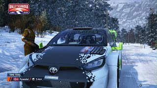 EA SPORTS WRC  Toyota GR Yaris  RALLY SCANDIA  Fyresdal  time trial [upl. by Lindemann]