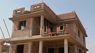 BEAUTIFUL HOUSE WALKTHROUGH  30 BY 40  1200 SQFT  FRONT ELEVATION DETAILS  BRICK WORK  PARAPET [upl. by Elbart]