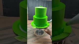 Cricket ground cake decoration birthdaycakedecoratingvideo viralshorts [upl. by Iorgo922]