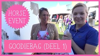 Horse Event  Goodiebag deel 1  PaardenpraatTV [upl. by Wyatan]