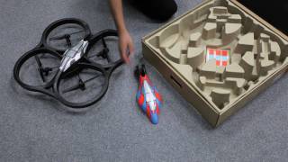 ARDrone Unboxing amp Preparing [upl. by Arratoon]