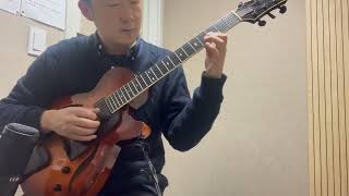 Solo Jazz Guitar 44 DEWEY SQUARECharlie Parker by JunbeomKimguitar [upl. by Odilia]