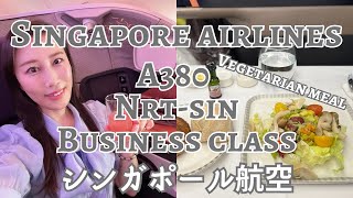 Singapore Airlines Business Class NRTSIN [upl. by Daven]