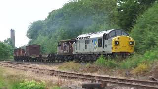 37109 leaving Ramsbottom on a freight 27th June 2024 [upl. by Mccurdy]